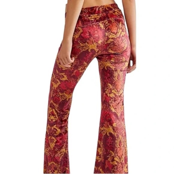 Free People Hold Me Closer Bell Bottom Pants - Picture 3 of 7